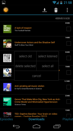 Android App Review   Podkicker Pro
