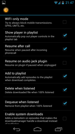 Android App Review   Podkicker Pro