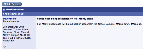 Full Monty speed caps return (UPDATED)