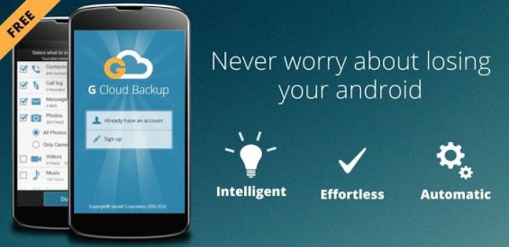 G Cloud Backup updated. Keep your mobile data safe.