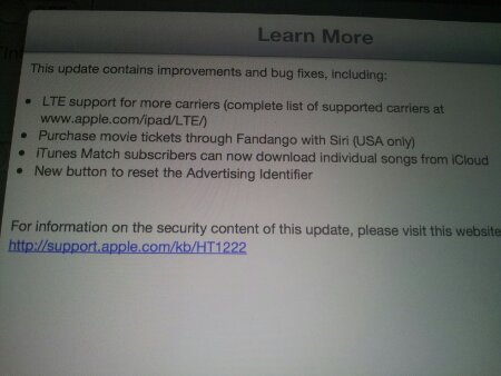 iOS 6.1 Released