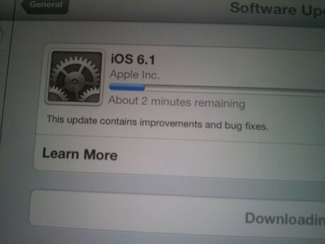 iOS 6.1 Released
