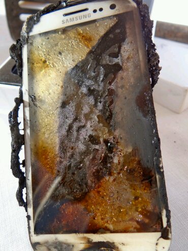 Buy now, a Samsung Galaxy SIII. Oh, its been in the microwave a bit..