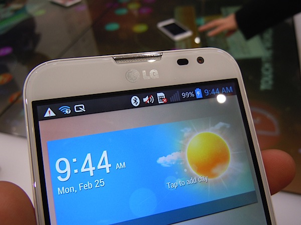 MWC   Hands on with the LG Optimus G Pro