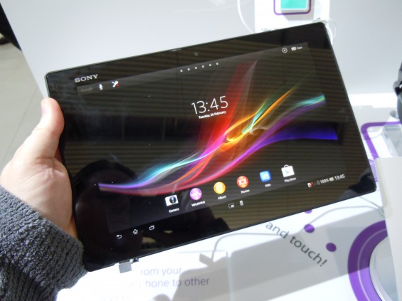 MWC   Sony Xperia Z Tablet hands on