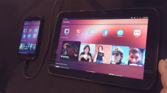MWC   Ubuntu for phones, a demo