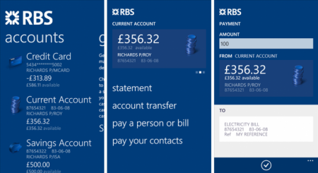 RBS Windows Phone app available now