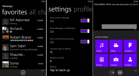 WhatsApp for Windows Phone gets an overhaul