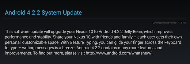 Android 4.2.2 Rolling out to Nexus Devices