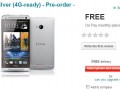 HTC One available to pre-order on Vodafone