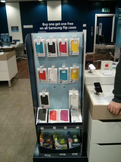 Samsung Galaxy flip cases BOGOF in O2 stores [Bargain]