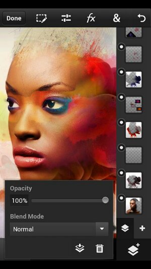 Adobe Photoshop Touch for phones is now availble