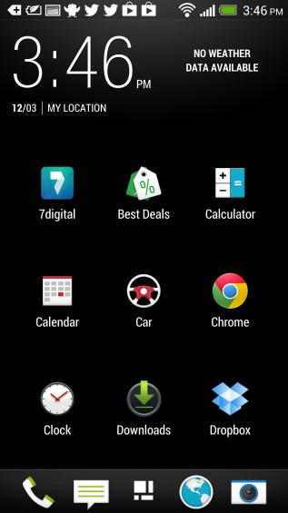 HTC One   BlinkFeed