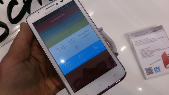 MWC   The Alcatel One Touch Scribe Easy and Scribe HD