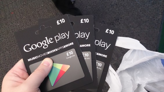 £30 of Google vouchers up for grabs