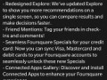 Foursquare for BlackBerry 10 updated: brings feature parity