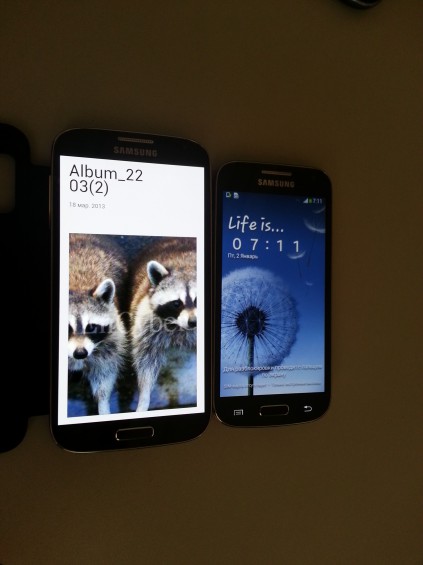 Samsung Galaxy S4 Mini pictured