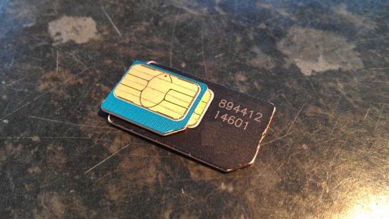 Create your own micro SIM. Just hack it with scissors.