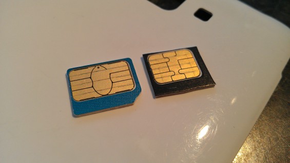 Create your own micro SIM. Just hack it with scissors.