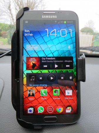 Kidigi car kit for Samsung Galaxy Note II   Review