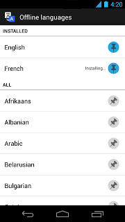 Google update their Translate app to include offline translation