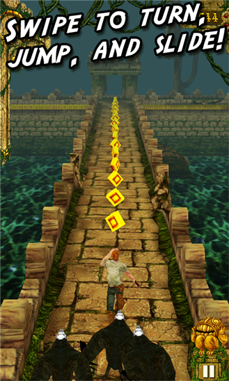 Temple Run now available for Windows Phone. Crowd goes wild?