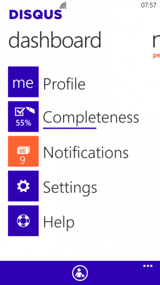 Disqus app launched   Windows Phone exclusive