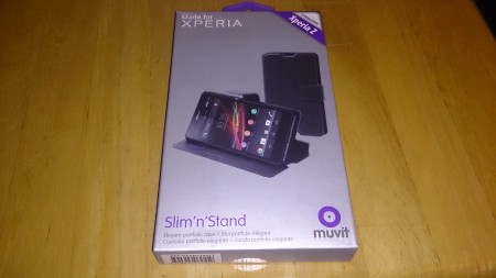 Muvit Slim and Stand, Xperia Z case review