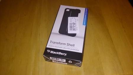 Blackberry Z10 Transform Shell review