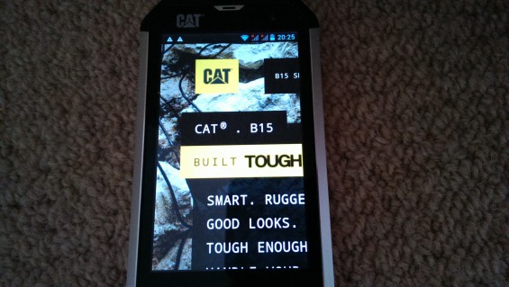 cat b15 smartphone durability test