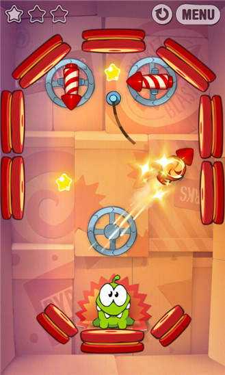 Cut the Rope: Experiments now on Windows Phone