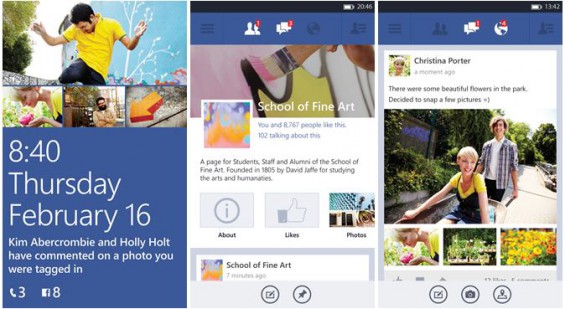 New Facebook app heading to Windows Phone. Beta test it yourself