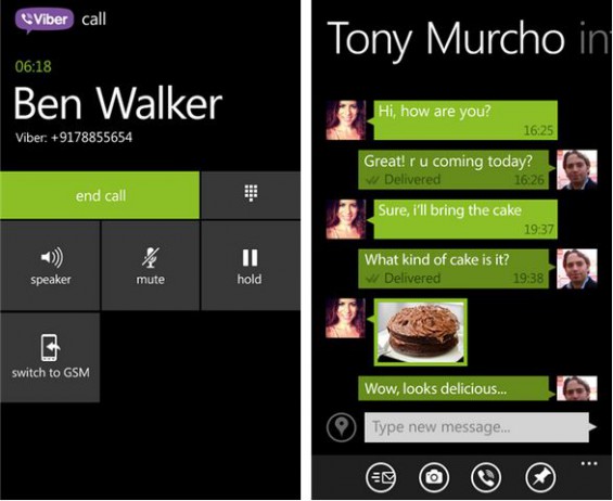 Viber for Windows Phone updated