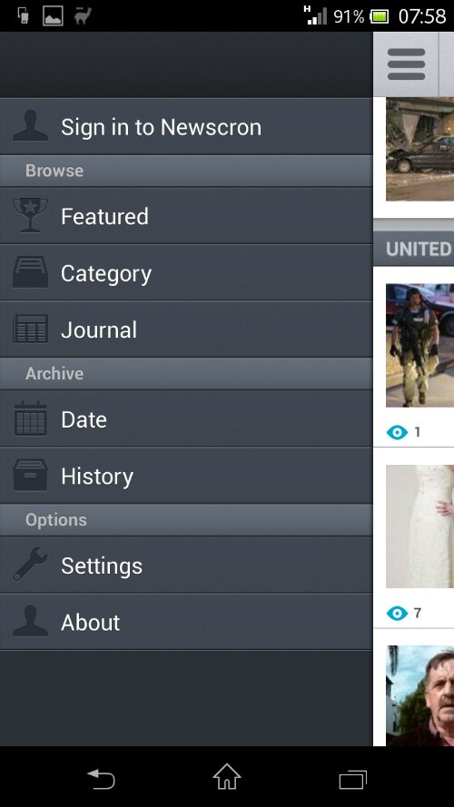 Newscron review   Your news on the go