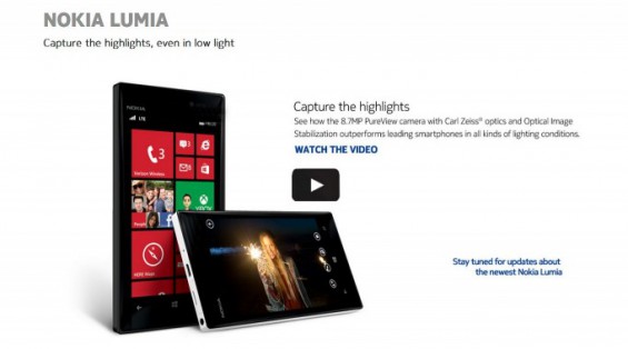 Nokia 928   Pureview featured in new video