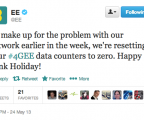 EE reset data for last weeks issues