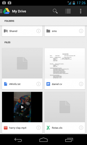 Google Drive updated