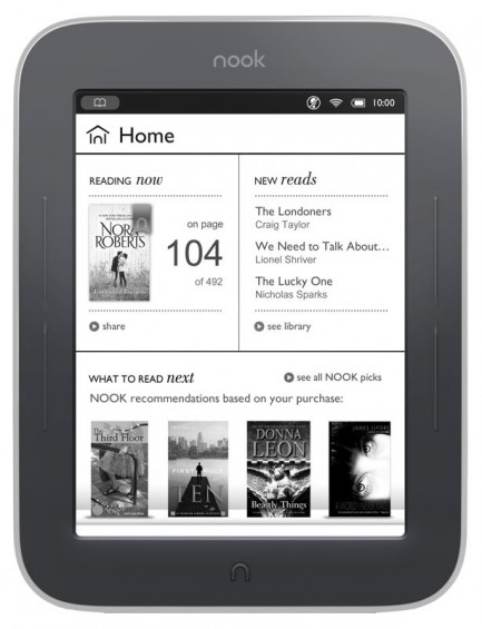 Browser and email functions to arrive on the Nook Simple Touch