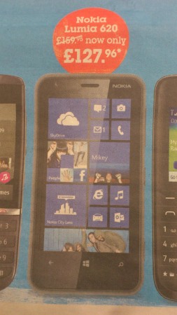 Nokia Lumia 620 going cheap at Phones 4U