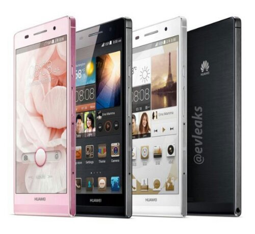Huawei Ascend P6 leaks   updated with more colours