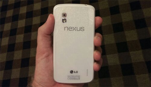 White Nexus 4 and Android 4.3 to be released 10th June