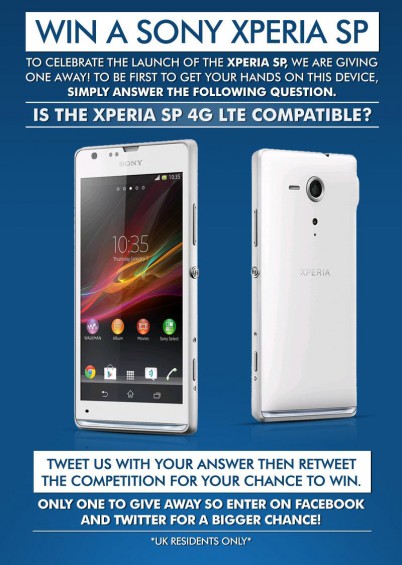 Win yourself a Sony Xperia SP