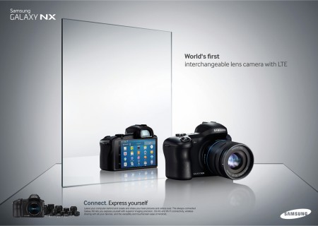 Samsung announce the Galaxy NX, an interchangeable lens smart camera