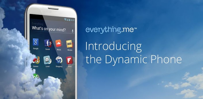 Everything.me Home   The dynamic Android Launcher