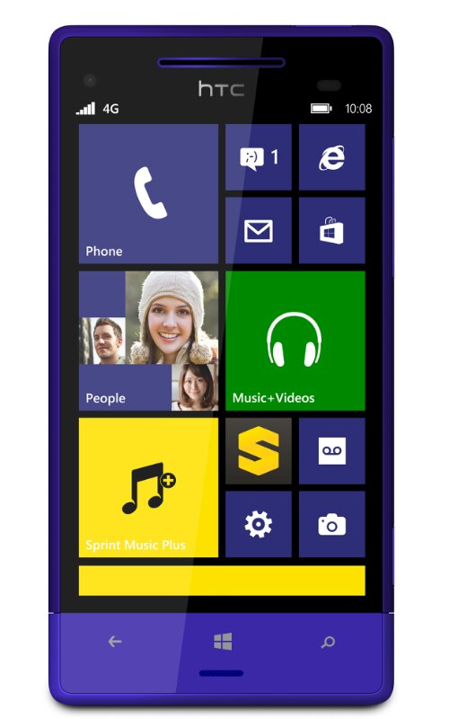 HTC, Sprint and Microsoft join forces   The HTC 8XT