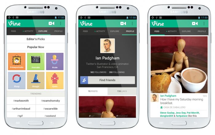 Vine for Android is nearly available
