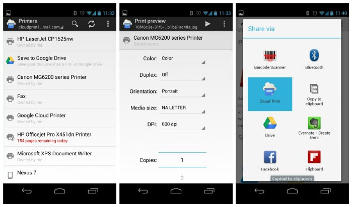 Adskillelse idiom prangende Google Cloud Print for Android is released - Coolsmartphone