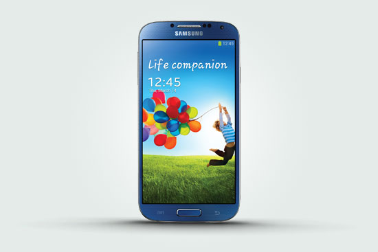 Arctic Blue Samsung Galaxy S4   Exclusive to Phones 4U