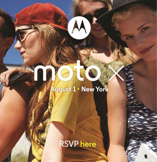 Moto X invites go out. The countdown begins