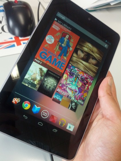 Google Nexus 7 Receiving Android 4.3 right now